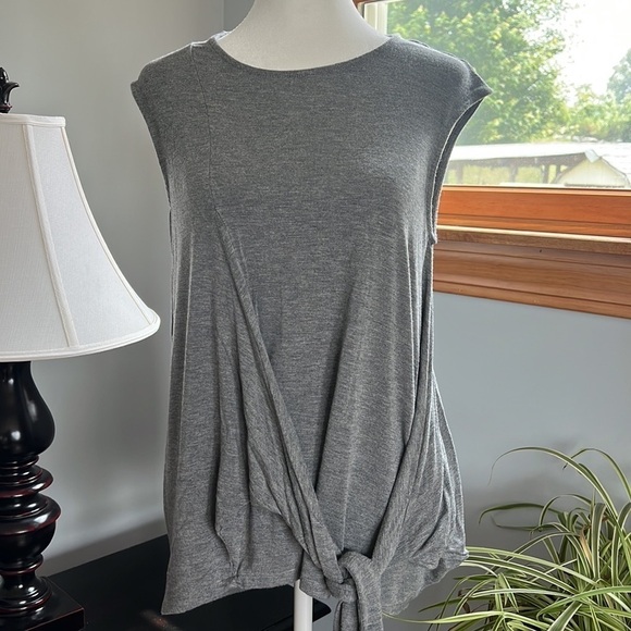 Anthropologie Vanessa Virginia Gray Tunic Extra Small XS - Picture 3 of 9